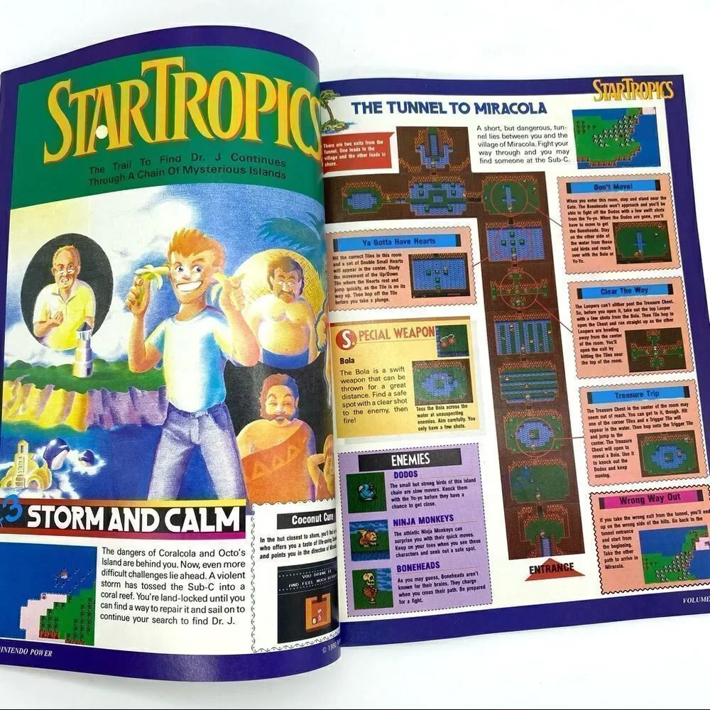 Nintendo Power Magazine #22 Metal Storm With Battletoads Poster March 1991